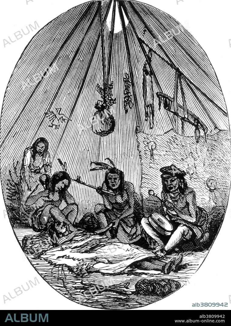 American Indian Medicine Lodge, 1868
