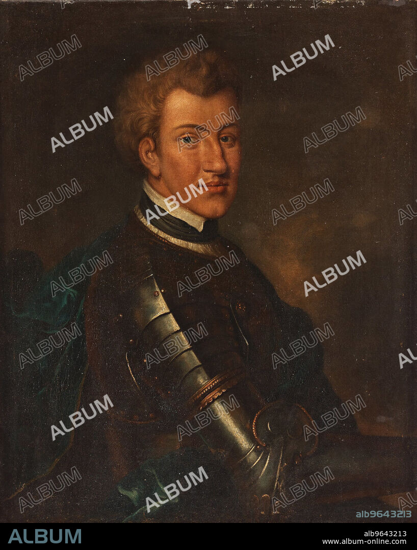 FRANçOIS DE LA CROIX. Portrait of the King Charles XII of Sweden (1682-1718).