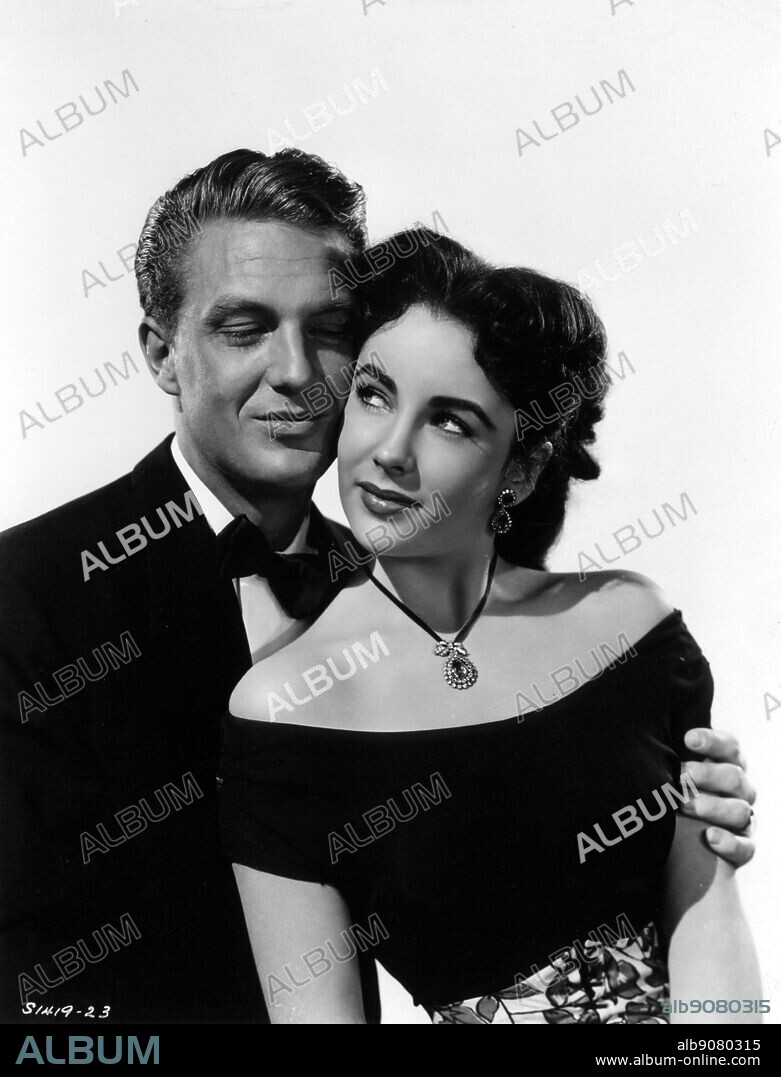 ELIZABETH TAYLOR y ROBERT STACK en ASI SON ELLAS, 1948 (A DATE WITH JUDY), dirigida por RICHARD THORPE. Copyright M.G.M.