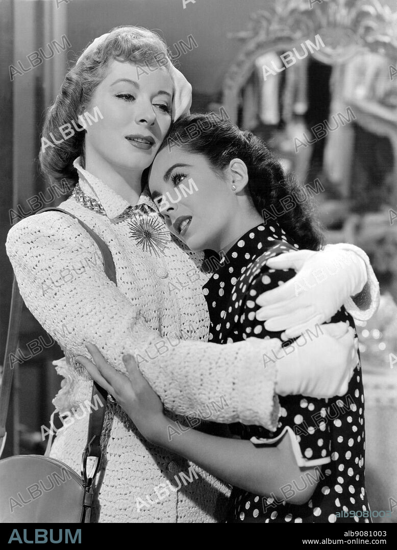 ELIZABETH TAYLOR and GREER GARSON in JULIA MISBEHAVES, 1948, directed by JACK CONWAY. Copyright M.G.M.