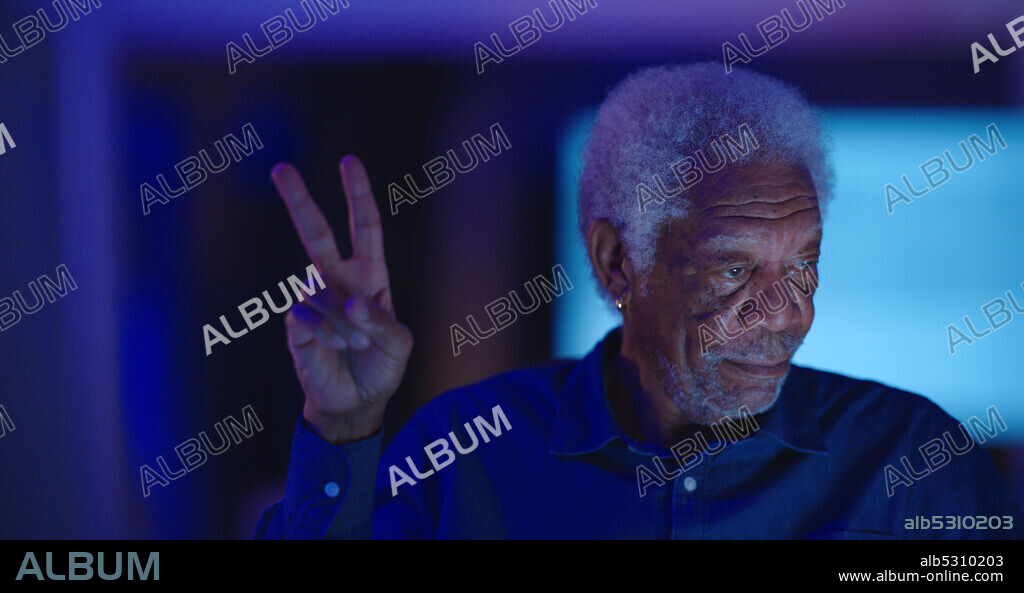 MORGAN FREEMAN in VANQUISH, 2021, directed by GEORGE GALLO. Copyright Capstone Group / March On Productions.