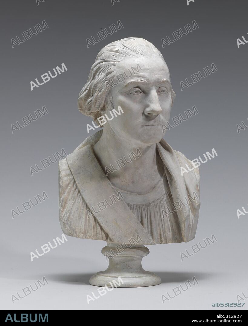 JEAN-ANTOINE HOUDON. George Washington, 1786/1793.