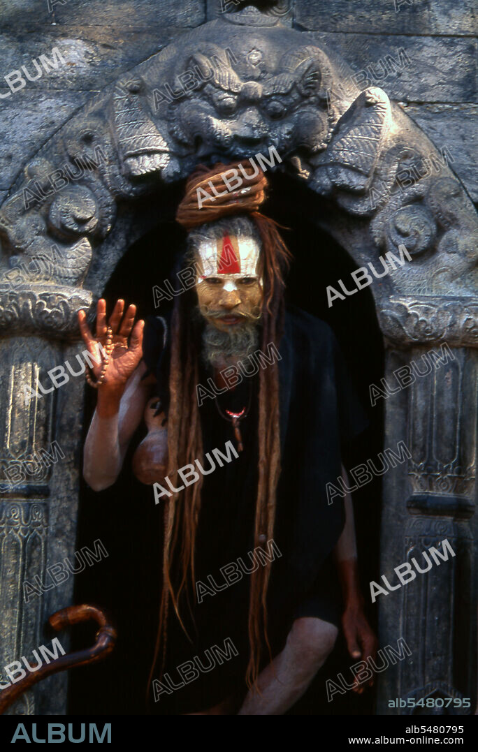 They are known, variously, as sadhus (saints, or 'good ones'), yogis (ascetic practitioners), fakirs (ascetic seeker after the Truth) and sannyasins (wandering mendicants and ascetics). They are the ascetic – and often eccentric – practitioners of an austere form of Hinduism. Sworn to cast off earthly desires, some choose to live as anchorites in the wilderness. Others are of a less retiring disposition, especially in the towns and temples of Nepal's Kathmandu Valley. If the Vale of Kathmandu seems to boast more than its share of sadhus and yogis, this is because of the number and importance of Hindu temples in the region. The most important temple of Vishnu in the valley is Changunarayan, and here the visitor will find many Vaishnavite ascetics. Likewise, the most important temple for followers of Shiva is the temple at Pashupatinath. Vishnu, also known as Narayan, can be identified by his four arms holding a sanka (sea shell), a chakra (round weapon), a gada (stick-like weapon) and a padma (lotus flower). The best-known incarnation of Vishnu is Krishna, and his animal is the mythical Garuda. Shiva is often represented by the lingam, or phallus, as a symbol of his creative side. His animal is the bull, Nandi, and his weapon is the trisul, or trident. According to Hindu mythology Shiva is supposed to live in the Himalayas and wears a garland of snakes. He is also said to smoke a lot of bhang, or hashish.  The Aghori or Aghora are a Hindu sect believed to have split off from the Kapalika order (which dates from 1000 AD) in the fourteenth century AD. Many mainstream Hindus condemn them as non-Hindu because of their taboo violating heterodox practices. Aghoris or Aughads command extreme reverence from rural populations as they are supposed to possess powers to heal and relieve pain gained due to their intense practices. Aghori are denizens of the charnel ground.