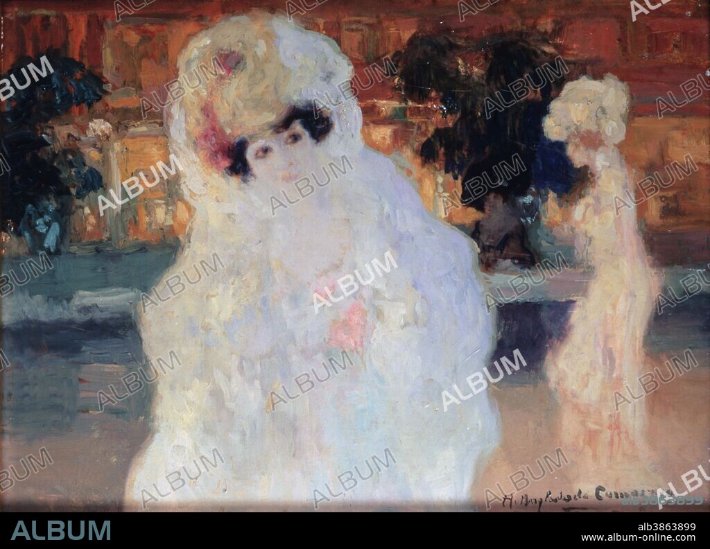 HERMENEGILD ANGLADA CAMARASA. ANGLADA CAMARASA, HERMENEGILDO. PINTOR ESPAÑOL . BARCELONA 1871-1959. " BLANQUITA " , 1902. FUNDACION " LA CAIXA " . PALMA DE MALLORCA *** Local Caption *** SFGP/ KORPA. ATENCION: AUTOR CONTEMPORANEO SUJETO A COPYRIGHT ©. EL CLIENTE FINAL ES RESPONSABLE DE LA GESTION DE LOS DERECHOS DE AUTOR CON LAS SOCIEDADES EXISTENTES DE GESTION DE DERECHOS O DIRECTAMENTE DE LOS ORGANISMOS TITULARES DE LOS MISMOS.