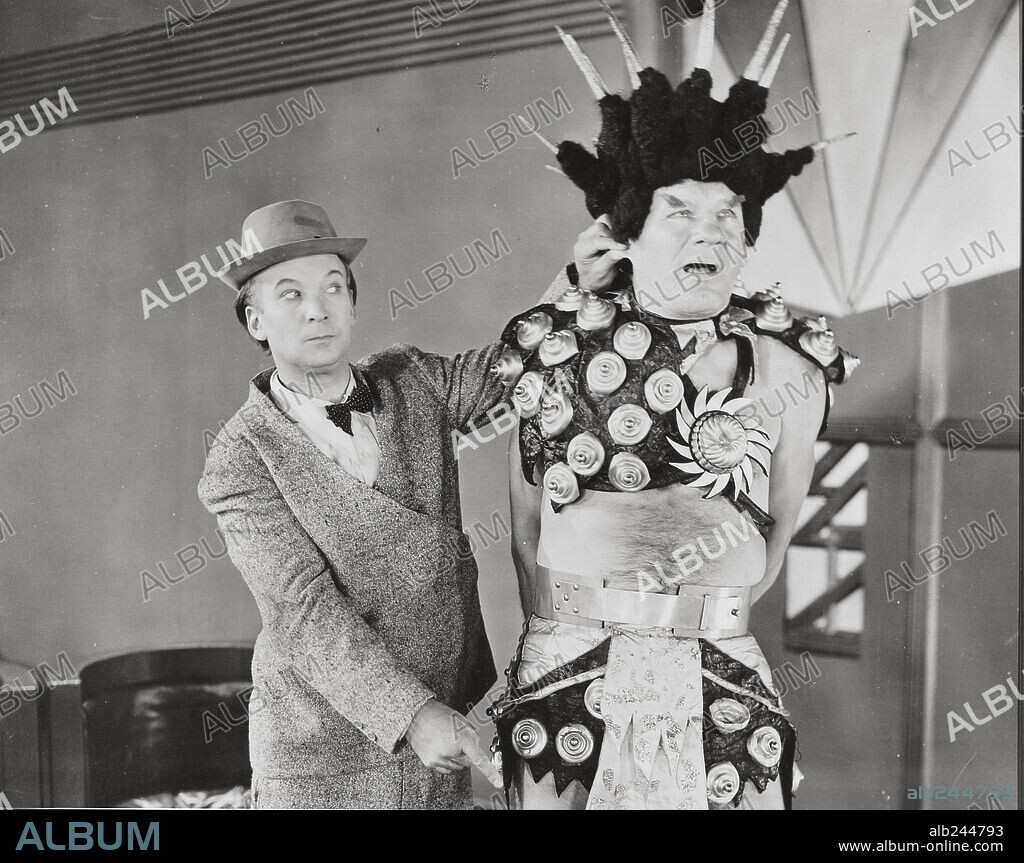 EL BRENDEL in JUST IMAGINE, 1930, directed by DAVID BUTLER. Copyright FOX FILMS.