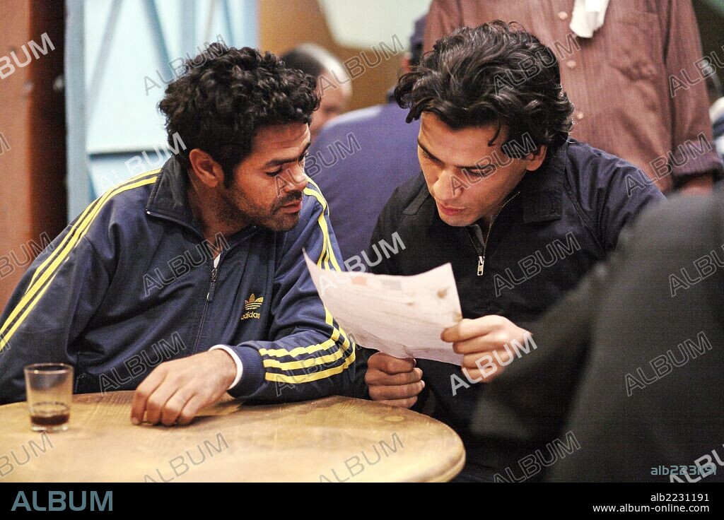 JAMEL DEBBOUZE and TEWFIK JALLAB in HOMELAND, 2013 (NÉ QUELQUE PART), directed by MOHAMED HAMIDI. Copyright QUAD PRODUCTIONS.
