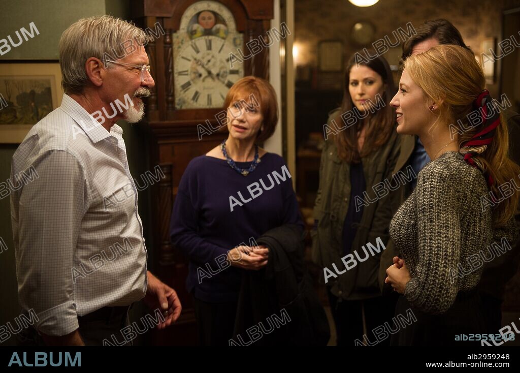 AMANDA CREW, BLAKE LIVELY, HARRISON FORD y KATHY BAKER en EL SECRETO DE ADALINE, 2015 (THE AGE OF ADALINE), dirigida por LEE TOLAND KRIEGER. Copyright LAKESHORE ENTERTAINMENT / PERA, DIYAH.