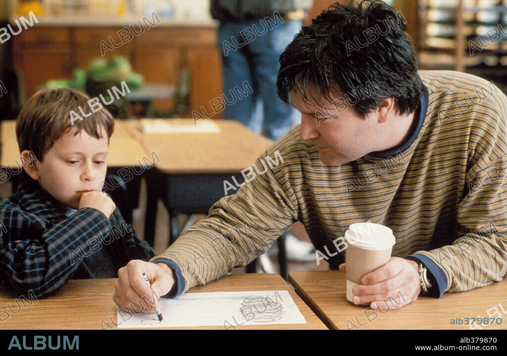DAVID DORFMAN und GORE VERBINSKI in THE RING, 2002, unter der Regie von GORE VERBINSKI. Copyright DREAMWORKS / MORTON, MERRICK.