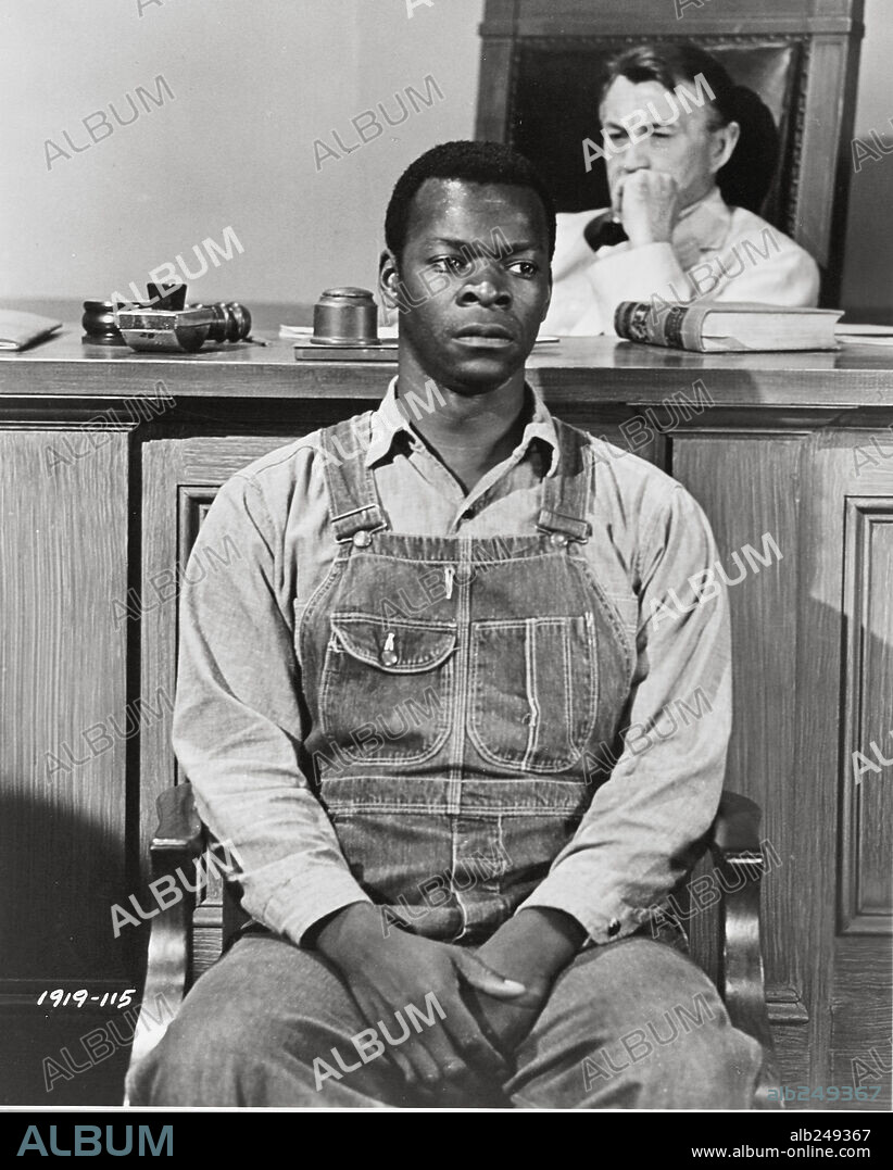 BROCK PETERS in TO KILL A MOCKINGBIRD, 1962, directed by ROBERT MULLIGAN. Copyright UNIVERSAL PICTURES.
