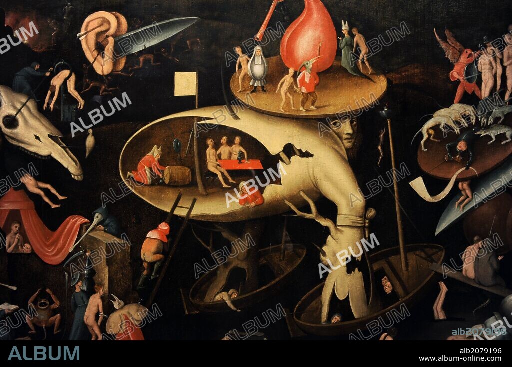 Hieronymus Bosch (1450-1516). The Last Judgement, 1540. German Historical Museum. Berlin. Germany.