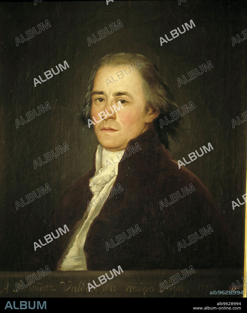 Juan Meléndez Valdés (1754-1817), Spanish poet, jurist and politician. Oil by Goya.