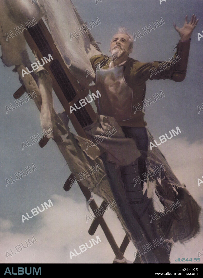 NIKOLAI TCHERKASSOV en DON QUIJOTE, 1957 (DON KIKHOT), dirigida por GRIGORI KOZINTSEV. Copyright LENFILM.