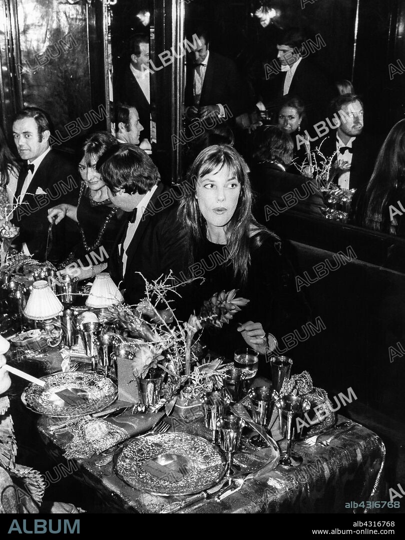 Jane Birkin. Serge Gainsbourg. 70s.