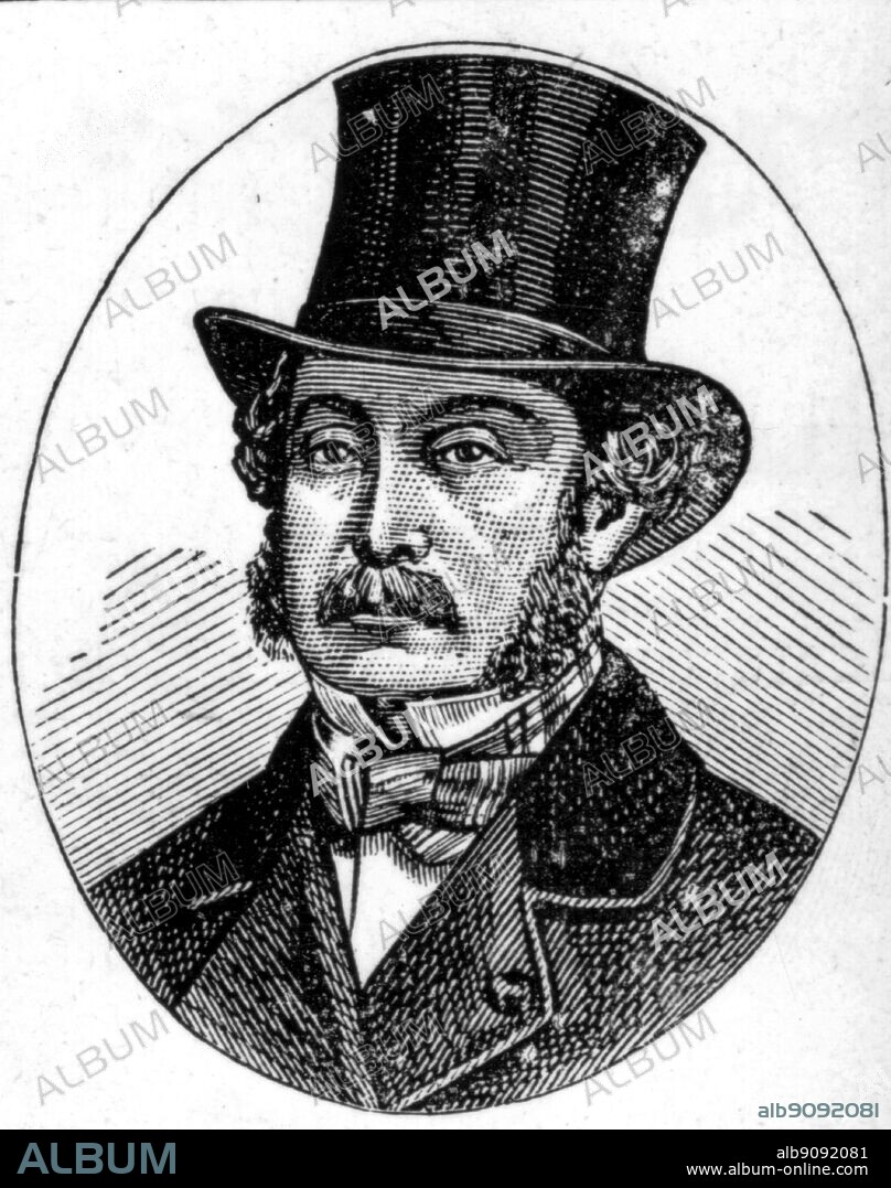 Comte Frederic de Lagrange (1816-1883) was the son of one of Napoleon's generals and himself a successful businessman. He was an early (though not a founder) member of the Societe d'Encouragement (Company of Encouragement), but took small part in racing until 1856, when he bought Alexandre Aumont's stud and stable. Thereafter, until his death, he was the greatest owner-breeder in France; his personal internationalizing of racing has no 19th century parallel. The History of Horse Racing by Roger Longrigg, page 180.