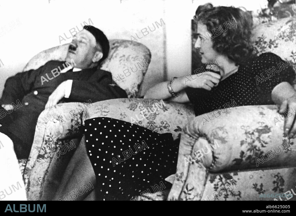 National Socialist "Führer" (leader) Adolf Hitler and his common-law wife Eva Braun (undated picture). 30/11/2002