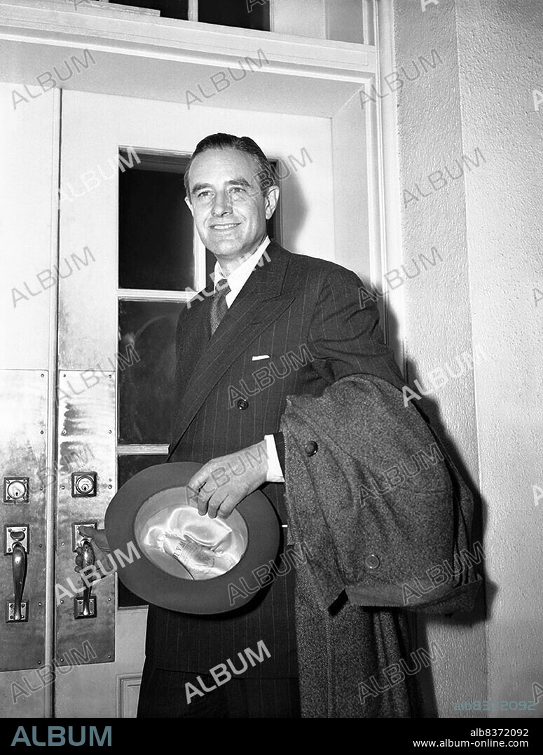 William Averell Harriman (November 15, 1891 July 26, 1986) was an American Democratic politician, businessman, and diplomat. He was the son of railroad baron E. H. Harriman. He served as Secretary of Commerce under President Harry S. Truman and later as the 48th Governor of New York. He was a candidate for the Democratic presidential nomination in 1952, and again in 1956 when he was endorsed by President Truman but lost to Adlai Stevenson both times.<br/><br/>. Harriman served President Franklin D. Roosevelt as special envoy to Europe and served as the U.S. Ambassador to the Soviet Union and U.S. Ambassador to Britain. He served in numerous U.S. diplomatic assignments in the Kennedy and Johnson Administrations. He was a core member of the group of foreign policy elders known as 'The Wise Men'.