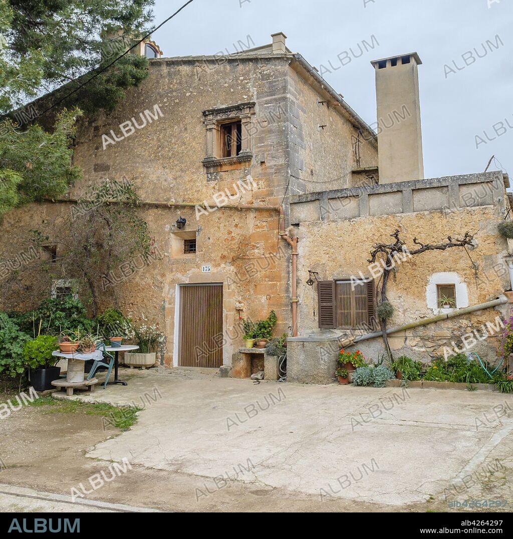 Can Mel, - Cal Cardenal Rossell-, Cas Concos des Cavaller, Felanitx, Mallorca, balearic islands, Spain.