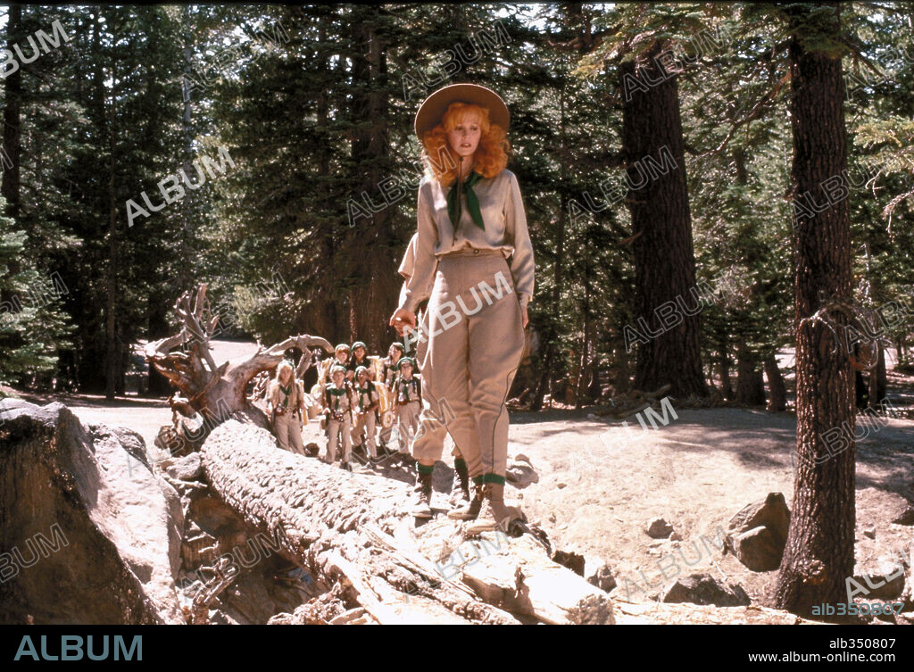 SHELLEY LONG en LA TROPA DE BEVERLY HILLS, 1989 (TROOP BEVERLY HILLS), dirigida por JEFF KANEW. Copyright FRIES ENTERTAINMENT/WEINTRAUB ENT. / ADLER, GALE M.
