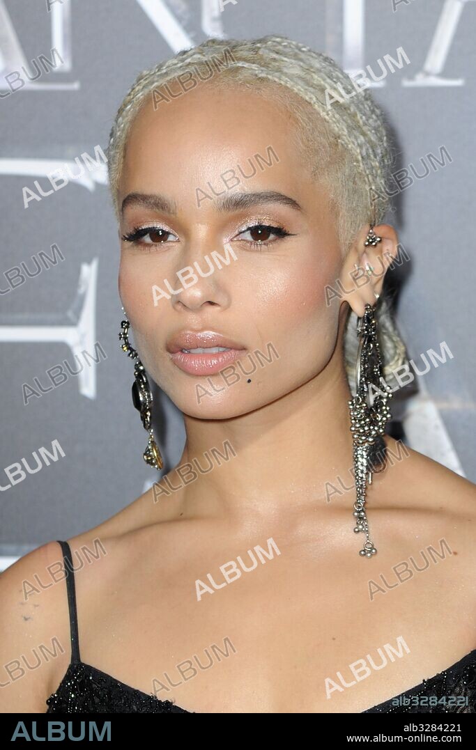 November 10, 2016 - New York, NY, USA - November 10, 2016 New York City..Zoe Kravitz attending the 'Fantastic Beasts And Where To Find Them' World Premiere at Alice Tully Hall, Lincoln Center on November 10, 2016 in New York City. 10/11/2016