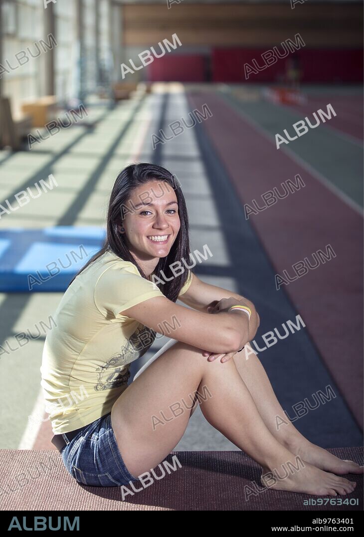 Madrid, 17 de Julio de 2013. Entrevista A la atleta Ana Torrijos. Foto: Ignacio Gil.    .....Archdc..... Ignacio Gil.