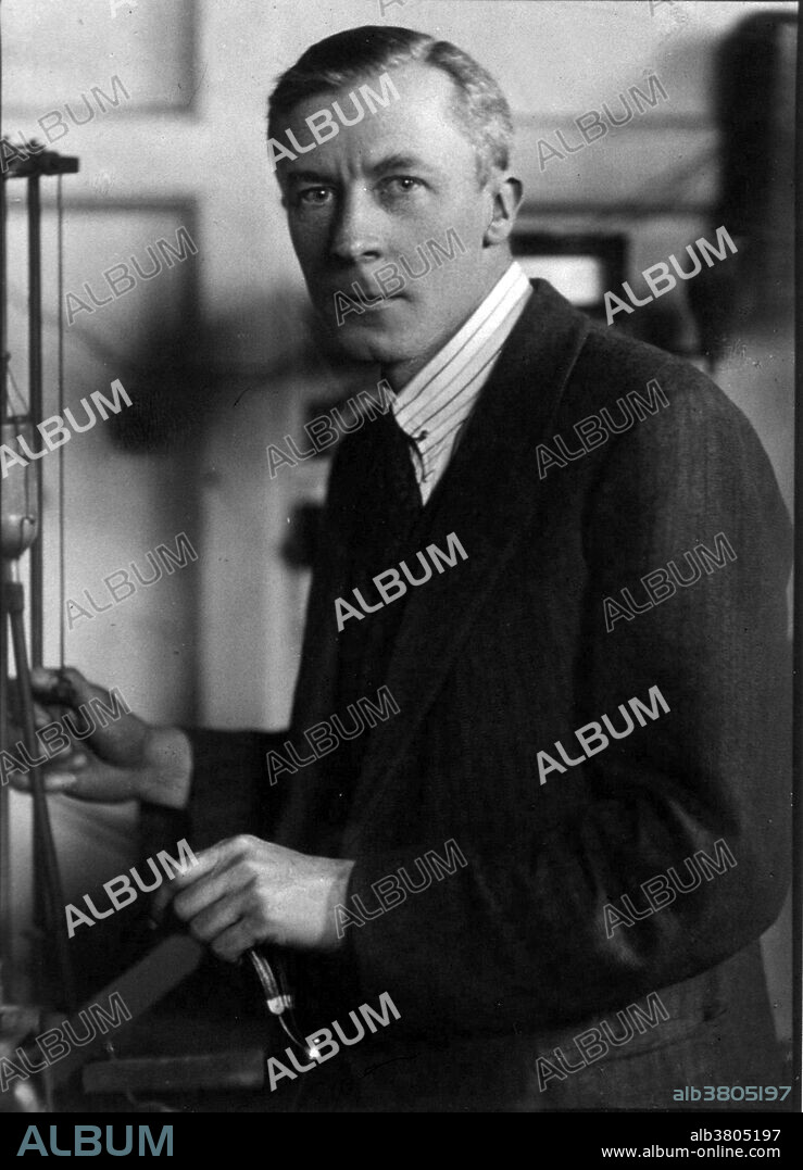 Edgar Douglas Adrian, 1st Baron Adrian (1889-1977) was an English electrophysiologist and recipient of the 1932 Nobel Prize for Physiology, won jointly with Sir Charles Sherrington for work on the function of neurons. An accidental discovery by Adrian in 1928 proved the presence of electricity within nerve cells. A key result, published in 1928, stated that the excitation of the skin under constant stimulus is at first strong but decreases over time. The sensory impulses passing along the nerves from the point of contact are constant in strength, yet are reduced in frequency over time, and the sensation in the brain diminishes as a result. Extending these results to the study of pain causes by the stimulus of the nervous system, he made discoveries about the reception of such signals in the brain and spatial distribution of the sensory areas of the cerebral cortex in different animals. These conclusions lead to the idea of a sensory map, called the homunculus, in the somatosensory system.
