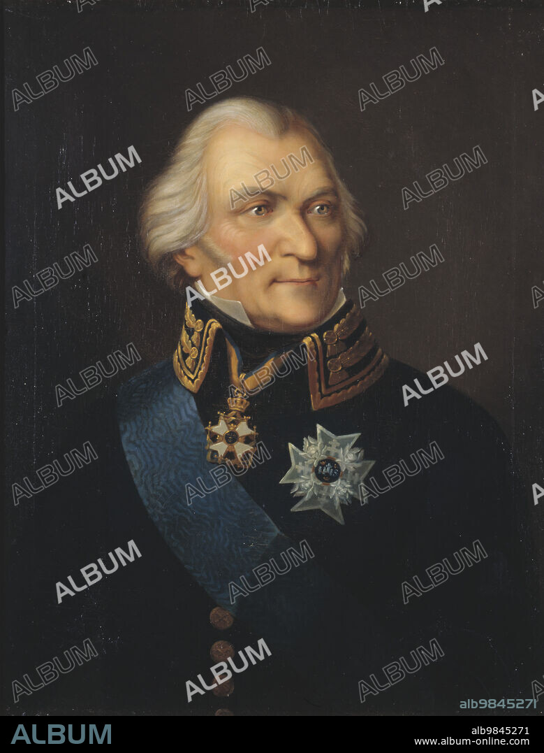 JOHAN WAY. Johan Christopher Toll, 1743-1817, mid-19th century.