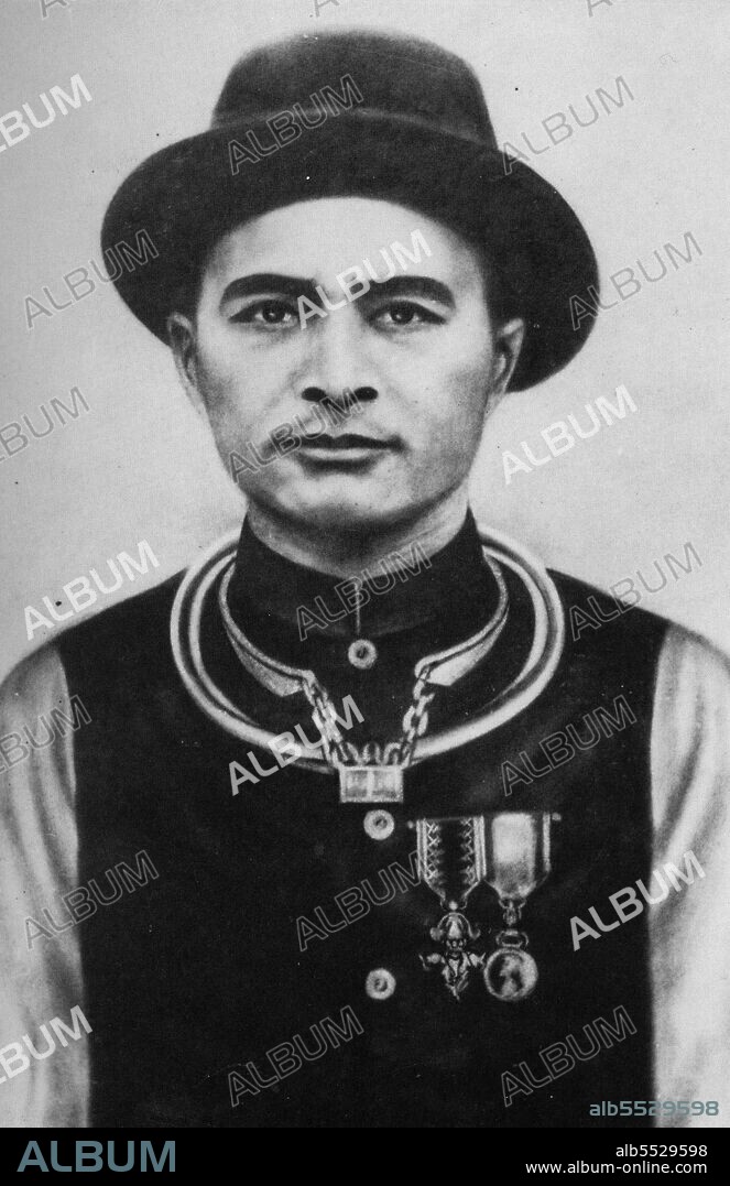 Touby Lyfoung (1917–1979) was a Hmong political and military leader. Born in 1917 in Nong Het, Laos, he became the first Hmong politician to achieve national prominence. During his long career, which began under French colonial rule and extended to the communist takeover in 1975, he supported the Royal Lao Government and American involvement in the Secret War.