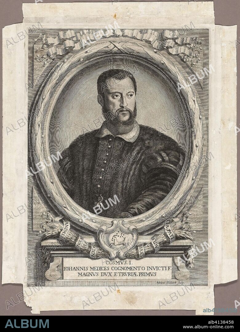 Garzia de' Medici. Adriaen Haelwegh (Dutch, born 1637); published by Giuseppe Allegrini, Florence, 1761. Date: 1666. Dimensions: 351 x 250 mm (plate); 416 x 324 mm (sheet). Engraving on ivory laid paper. Origin: Holland.