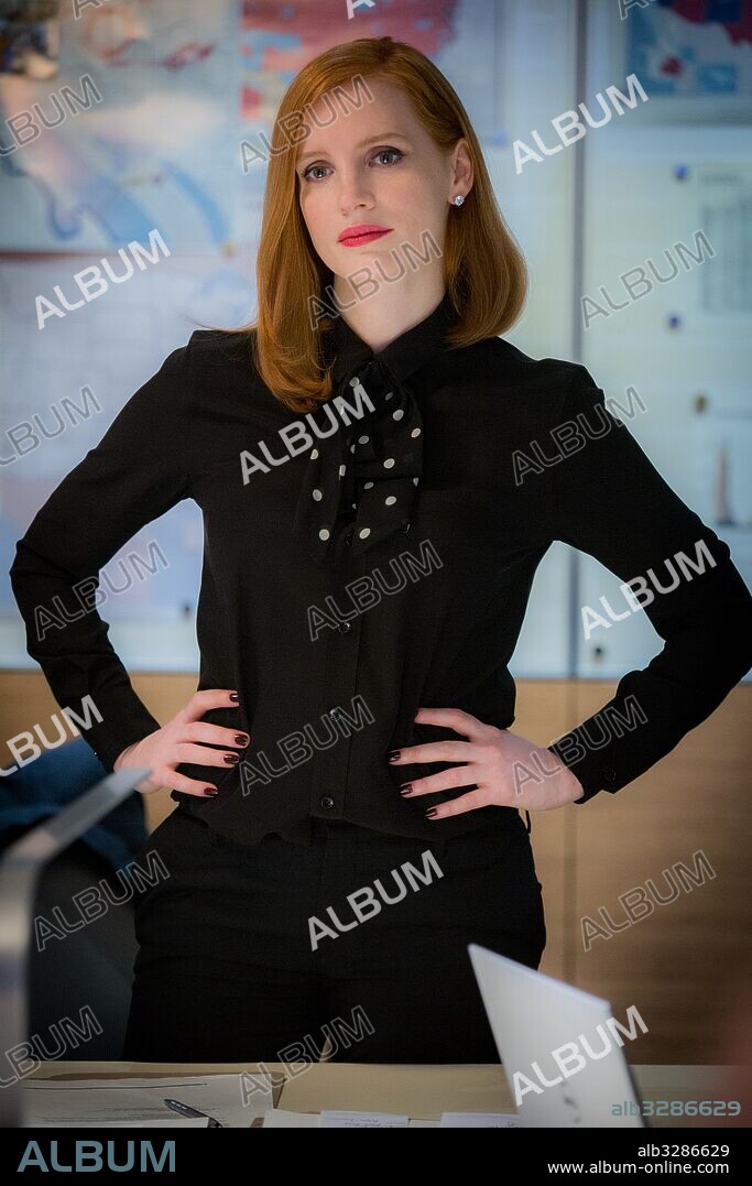 JESSICA CHASTAIN dans MISS SLOANE, 2016, réalisé par JOHN MADDEN. Copyright TRANSFILM/ARCHERY PICTURES/CANAL+/FILMNATION ENT/FRANCE2 CIN.