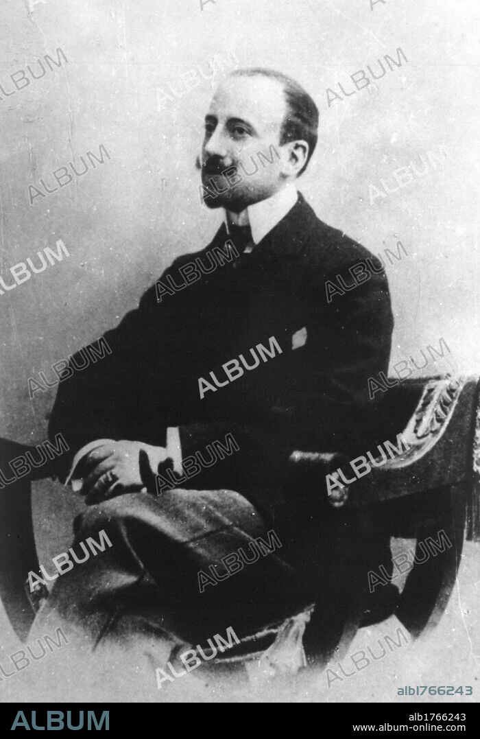 Gabriele d'Annunzio (1863-1938). Poeta y escritor italiano. Italia. S.XX.