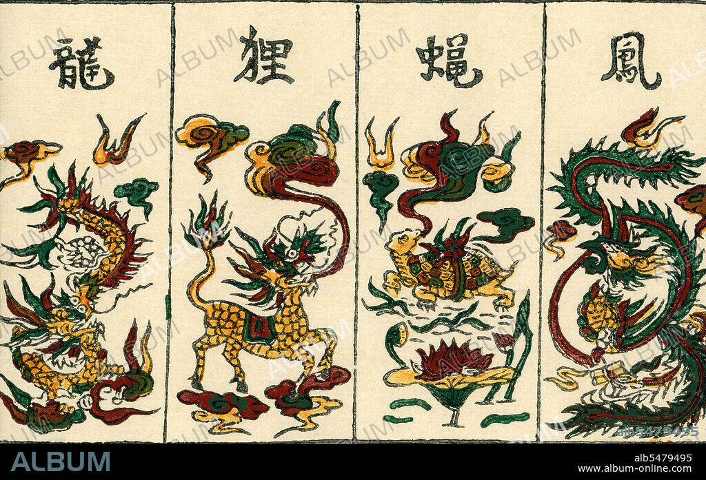 Dong Ho painting full name Dong Ho folk woodcut painting is a genre of Vietnamese woodcut paintings originating from Dong Ho village in Bac Ninh Province, Vietnam. Using the traditional diep paper and colours derived from nature, craftsmen print Dong Ho pictures of different themes from good luck wishes, historical figures to everyday activities and folk allegories. In the past, Dong Ho painting was an essential element of the Tet holiday in Vietnam.