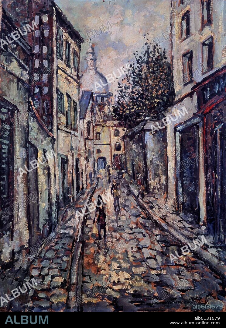 MAURICE UTRILLO (1883-1955). 'Montmartre'.