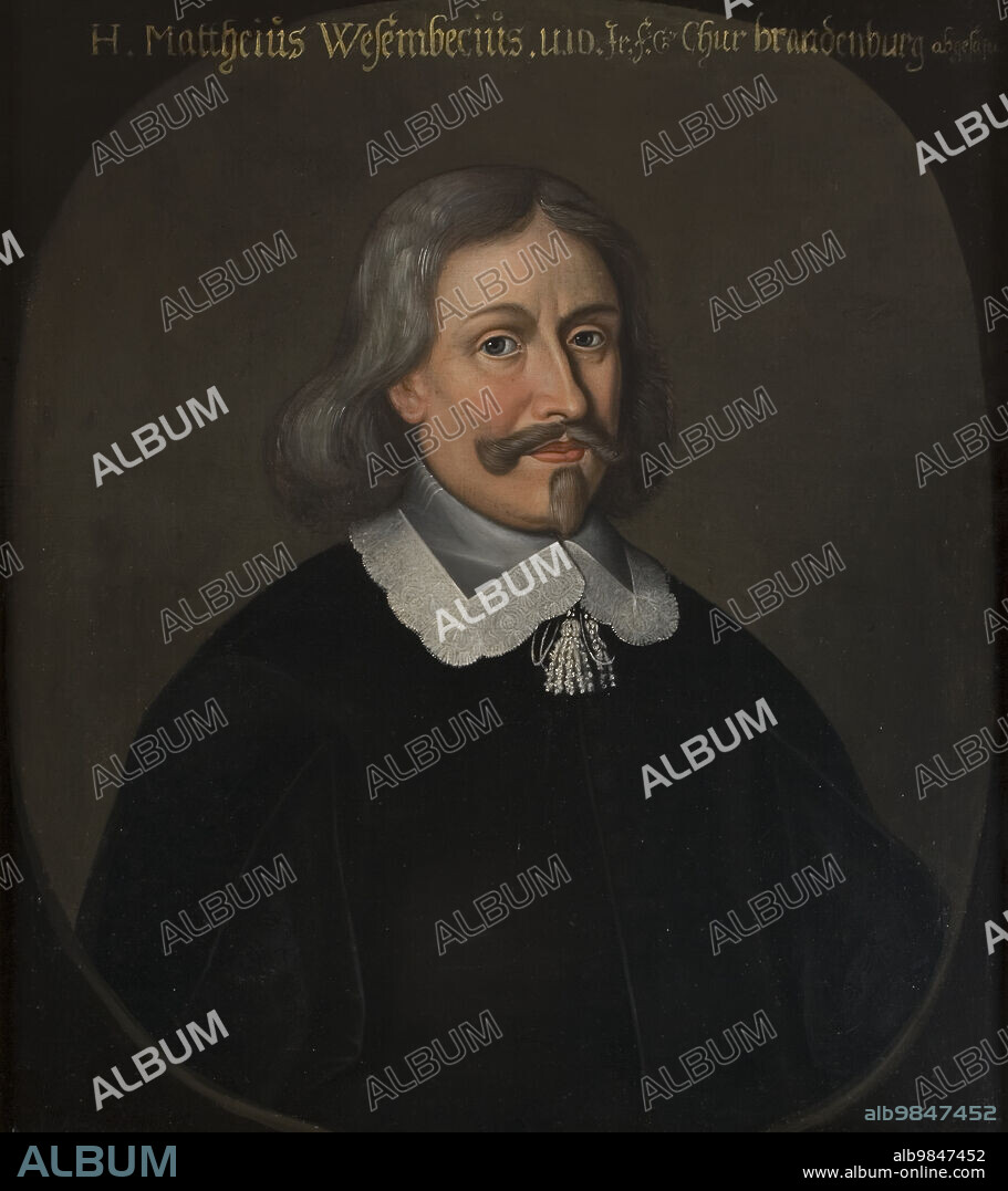 ANON. Matthäus von Wessenbeck, 1600-1659, c17th century.