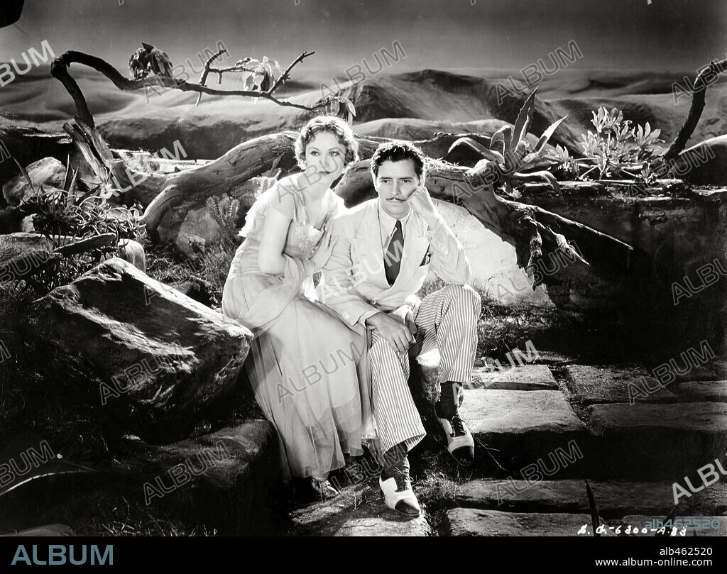 FAY WRAY and RONALD COLMAN in THE UNHOLY GARDEN, 1931, directed by GEORGE FITZMAURICE. Copyright UNITED ARTISTS.