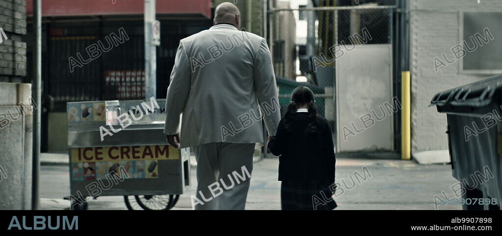 Darnell Besaw and VINCENT D'ONOFRIO in ECHO, 2023. Copyright 20th Television Disney+ Marvel Studios Walt Disney Pictures. Episode 1x4.