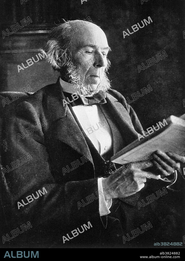 Herbert Spencer (April 27, 1820 - December 8, 1903) was an English philosopher, biologist, sociologist, and prominent classical liberal political theorist of the Victorian era. Spencer developed an all-embracing conception of evolution as the progressive development of the physical world, biological organisms, the human mind, and human culture and societies. He contributed to a wide range of subjects, including ethics, religion, anthropology, economics, political theory, philosophy, biology, sociology, and psychology. Spencer is best known for coining the concept "survival of the fittest". He died in 1903 at the age of 83.