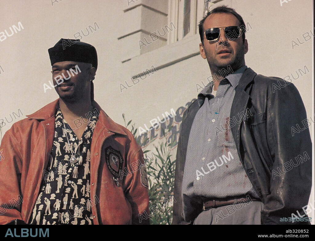BRUCE WILLIS y DAMON WAYANS en EL ÚLTIMO BOY SCOUT, 1991 (THE LAST BOY SCOUT), dirigida por TONY SCOTT. Copyright GEFFEN FILM COMPANY.