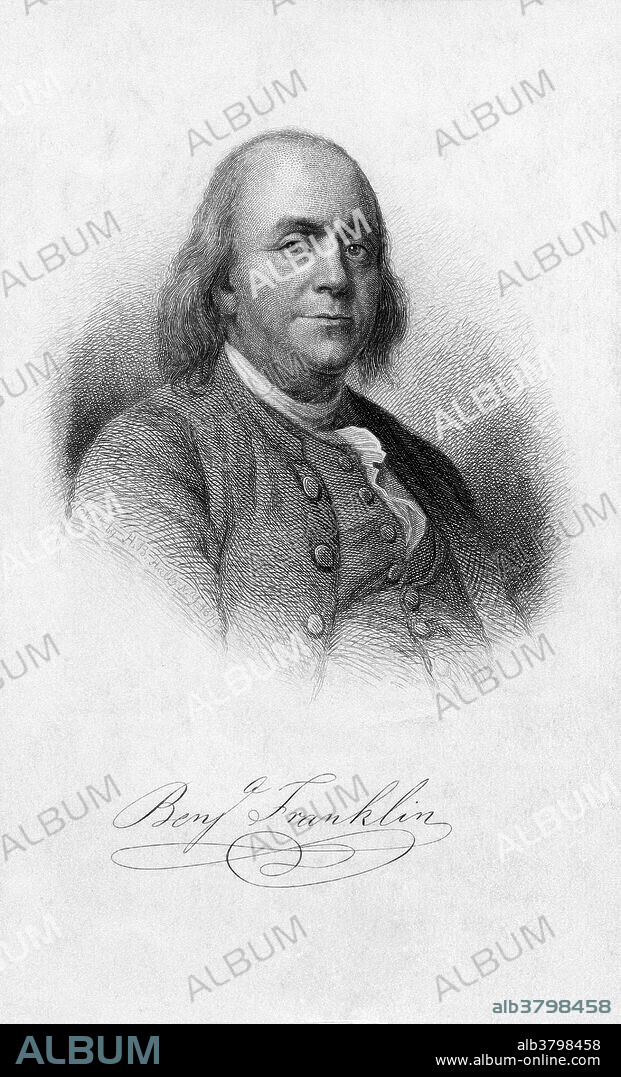 Benjamin Franklin (January 17, 1706 - April 17, 1790) was one of the Founding Fathers of the United States. He was an author, printer, political theorist, politician, postmaster, scientist, musician, inventor, satirist, civic activist, statesman and diplomat. As a scientist, he was a major figure in the American Enlightenment and the history of physics for his discoveries and theories regarding electricity. He earned the title of "The First American" for unfaltering campaign for colonial unity; spokesman in London for several colonies and as the first US Ambassador to France. He personified the American ethos; practical, democratic values of thrift, hard work, education, community spirit, self-governing institutions, and opposition to authoritarianism both political and religious, with the scientific and tolerant values of the Enlightenment. He died on April 17, 1790, at age 84. Approximately 20,000 people attended his funeral.