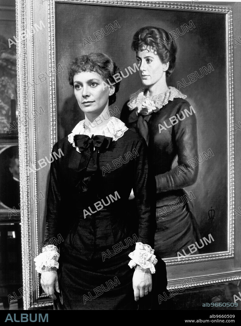 Francesca Annis as Lillie Langtry, Publicity Portrait for the British TV Series, "Lillie", ITV, 1978.