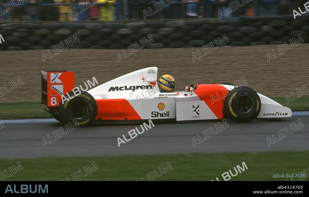 McLaren MP4-8, Ayrton Senna 1993 European Grand Prix at Donington.