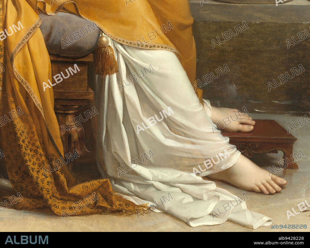 Portrait of Juliette Récamier, née Bernard (1777-1849)., Gérard, François, baron, Between 1802 and 1805, 19th century, Painting, Dimensions - Work: Height: 257 cm, Width: 183 cm, Profondeur: 12 cm.