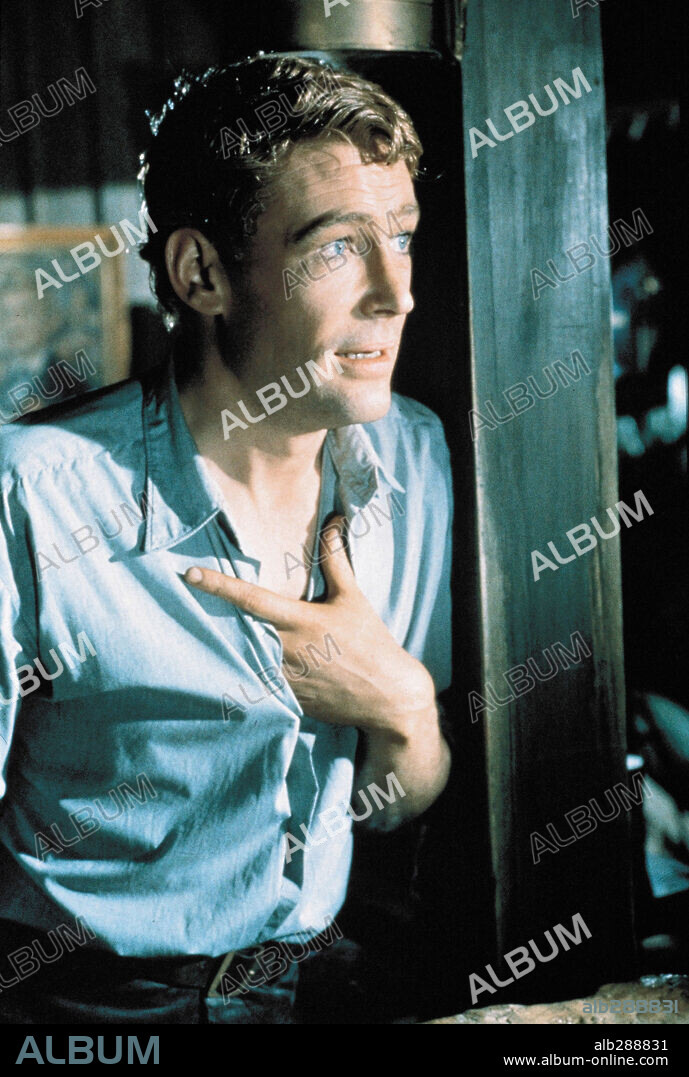 PETER O'TOOLE in LORD JIM, 1965, directed by RICHARD BROOKS. Copyright COLUMBIA PICTURES.