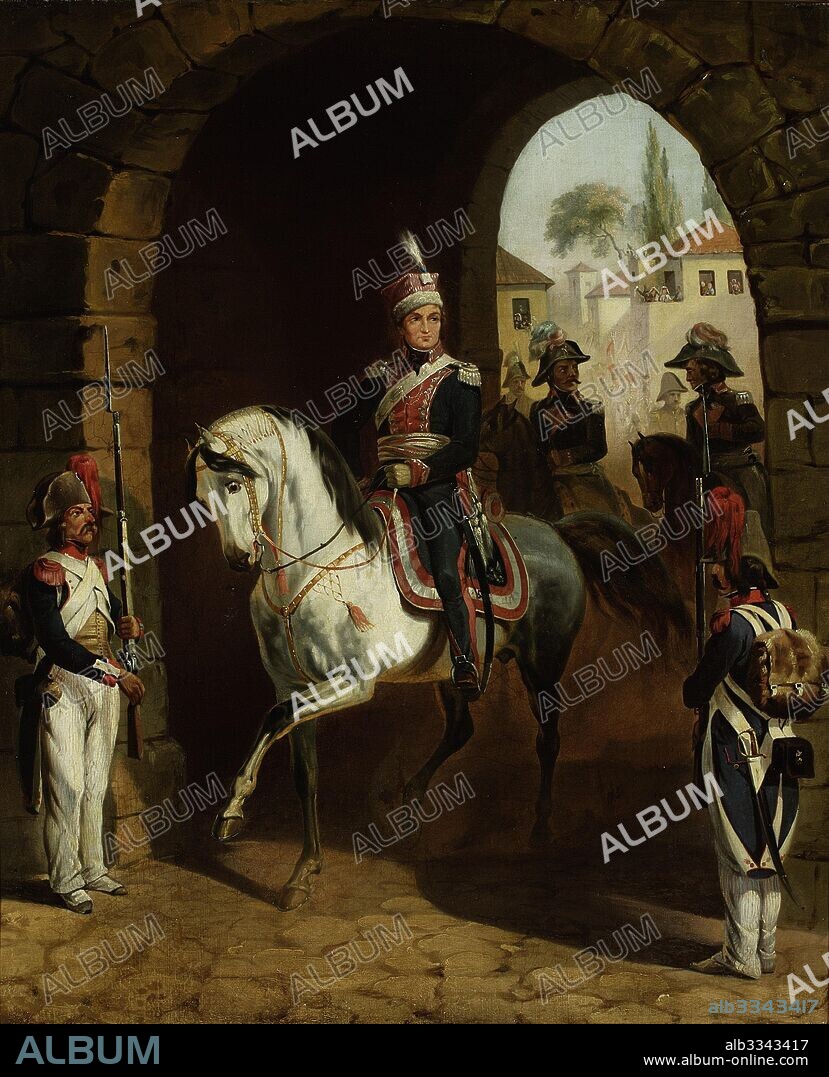 JANUARY SUCHODOLSKI. The Entry of Jan Henryk Dabrowski into Rome.