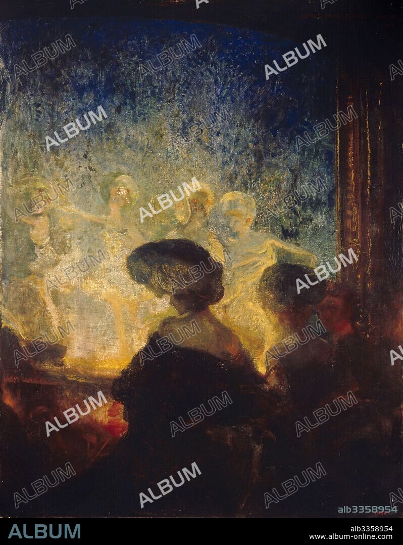 ALFRED SOHN-RETHEL. In a Paris theater.