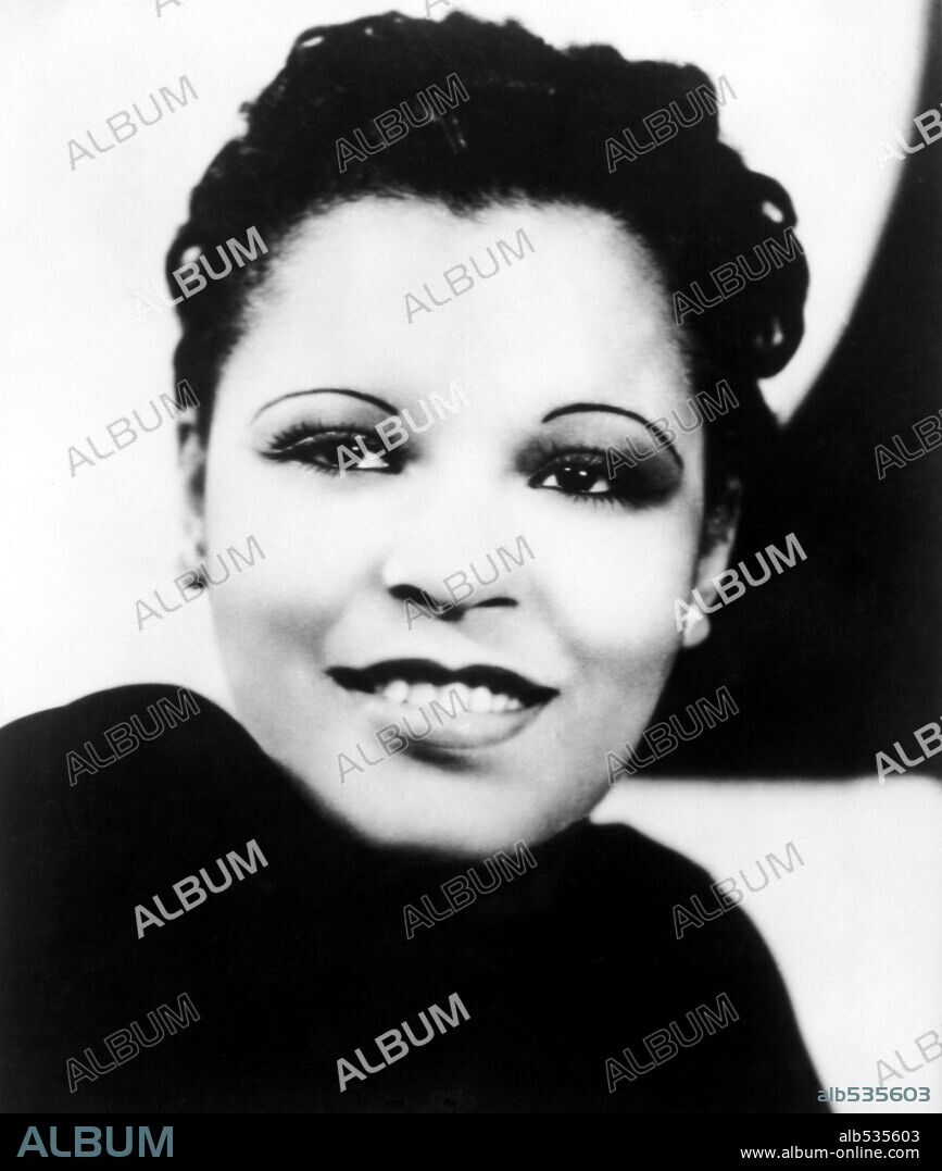 Billie Holiday, American jazz singer, in 1934.