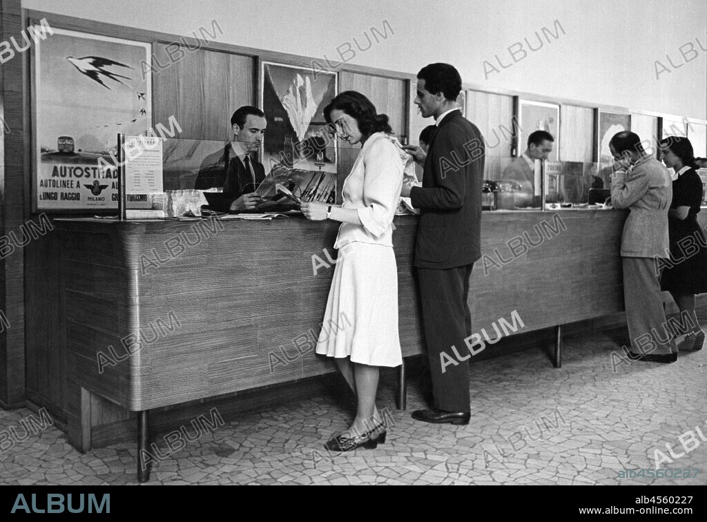 Turists. 1940-50.