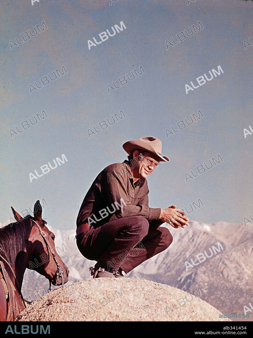 STEVE MCQUEEN dans NEVADA SMITH, 1966, réalisé par HENRY HATHAWAY. Copyright JOSEPH E. LEVINE/PARAMOUNT.