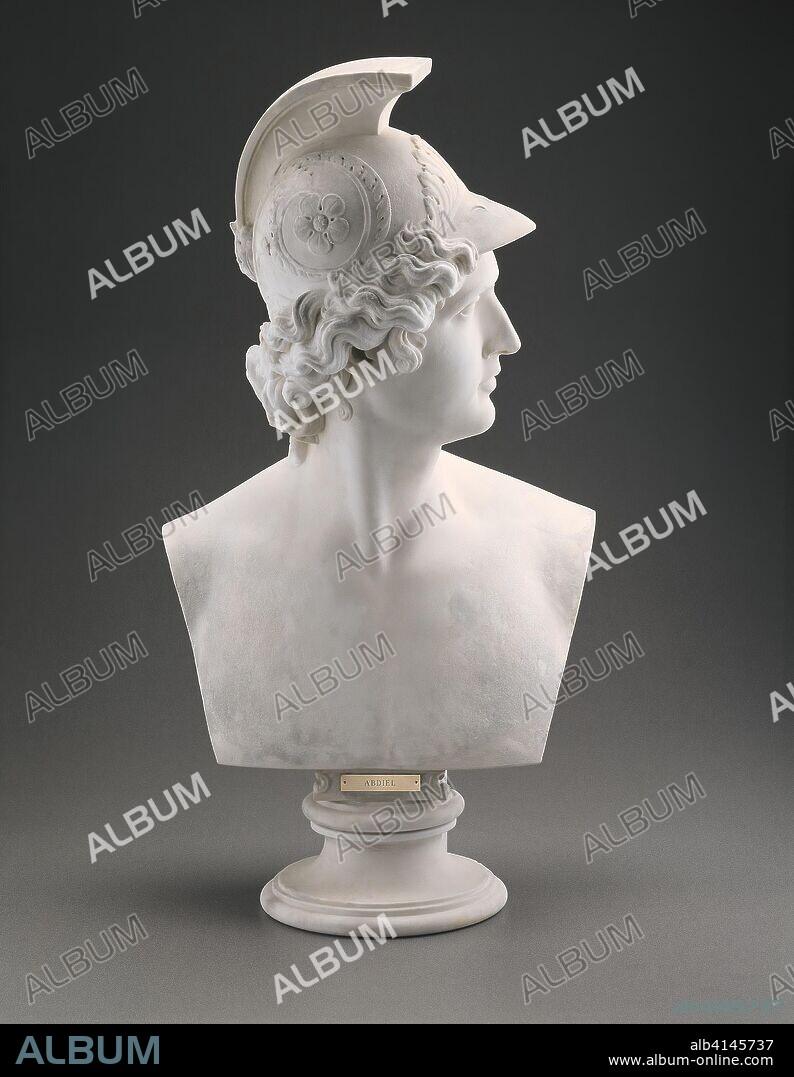 Abdiel. Horatio Greenough; American, 1805-1852. Date: 1838-1843. Dimensions: h. 61 cm (24 in.). Marble. Origin: United States.