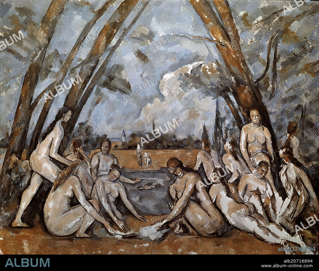 PAUL CEZANNE. LAS GRANDES BAÑISTAS - 1906 - O/L - 208,3X251,5.