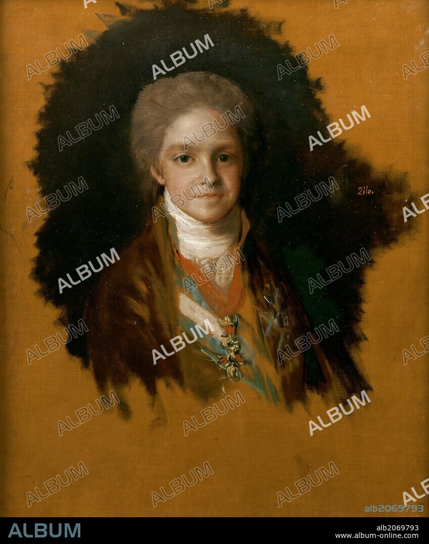 Francisco de Goya y Lucientes / 'Infante Carlos, Count of Molina', 1800, Spanish School, Oil on canvas, 74 cm x 60 cm, P00731.